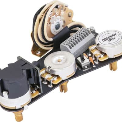 ObsidianWire Custom 7 Way  for Strat Gen2 Gilmour Switch pre-wired kit