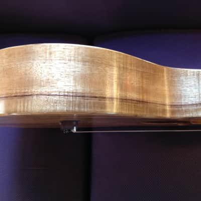 Iseman Weissenborn  2016 Natural,  all solid fallen and highly figured Koa image 9