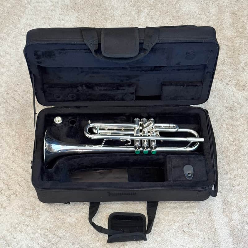 Getzen Capri 590-S Trumpet – Silver Plated | Reverb