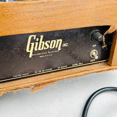 Gibson BR-6 1x10" Combo Amplifier 1950 - Brown image 15