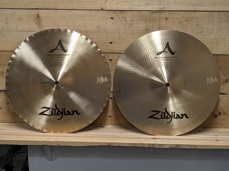 Zildjian 14" A Series Mastersound Hi-Hat Cymbals (Pair) 2013 - Present - Traditional image 1