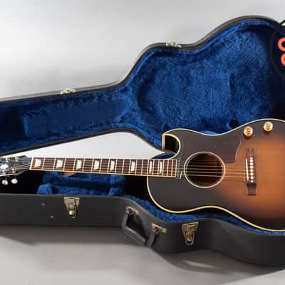 2006 Gibson Custom Shop CF-100E Sunburst OHSC P-90 LR Baggs I-Beam image 2