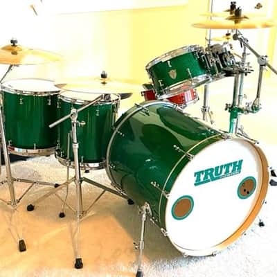 Truth Custom Drums 6 pc Green Sparkle image 2