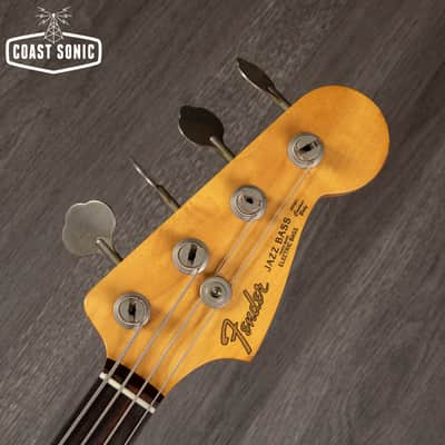 1991 Made in Japan Fender '62 Reissue Fretless Jazz Bass JB-62 Order Made "Jaco" image 11