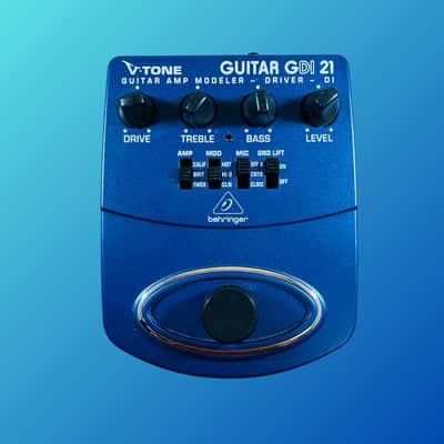Behringer GDI21 Guitar Amp Modeler Preamp DI image 1