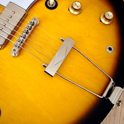 2009 Epiphone Inspired by John Lennon Casino Sunburst w/ Case, Gibson USA P-90s image 10