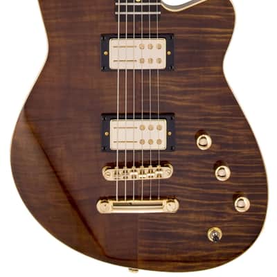 Reverend Descent RA 10th Anniversary Dark Violin Brown image 2
