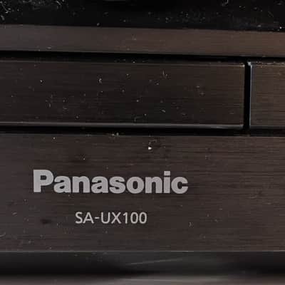 Panasonic SA-UX100 Black Mini Hi-Fi System + Remote + Power Lead image 3