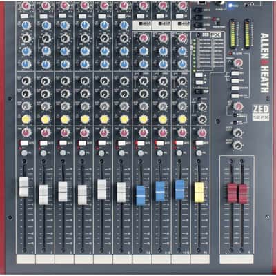 ALLEN & HEATH ZED-12FX USB avec effets - 6 in mono, 3 stéréo, 4 AUX image 2