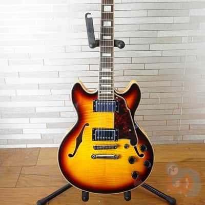 D'Angelico Premier Mini DC with Pau Ferro Fretboard - Dark Iced Tea Burst image 12