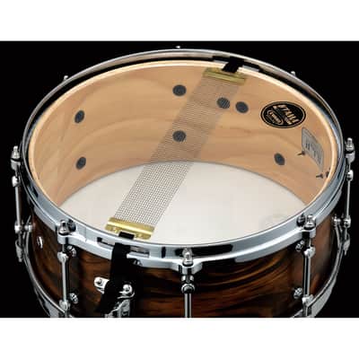 Tama S.L.P. LSP146-WSS Fat Spruce Snare Drum 14" x 6" image 5