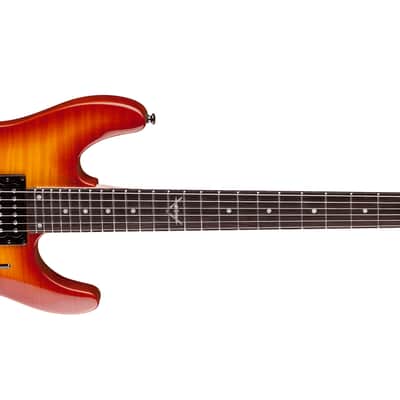 Dean Custom 380 Floyd Trans Amberburst
