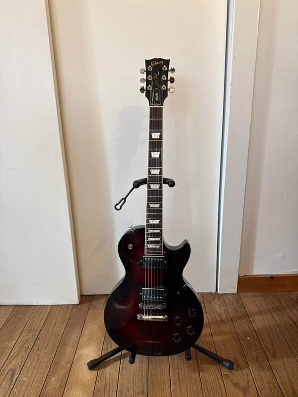 Gibson Les Paul Studio Deluxe II 2012 - 2013 Wine Red image 1