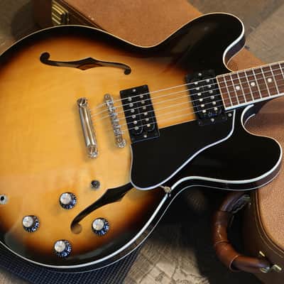 2022 Gibson ES-335 Dot Semi-Hollow Electric Guitar Sunburst Gloss + OHSC image 2