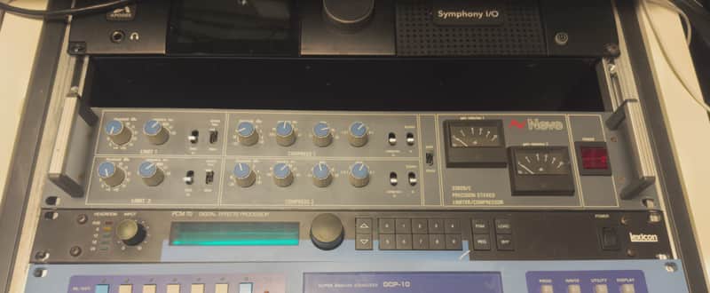 Neve 33609 C Stereo Compressor / Limiter 1970s - Blue image 1