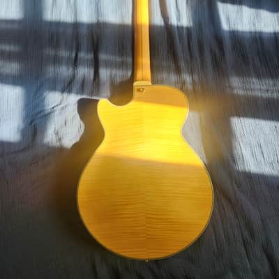 D'Angelico Excel EX-SS Semi-Hollow with Stairstep Tailpiece 2010s Natural image 2