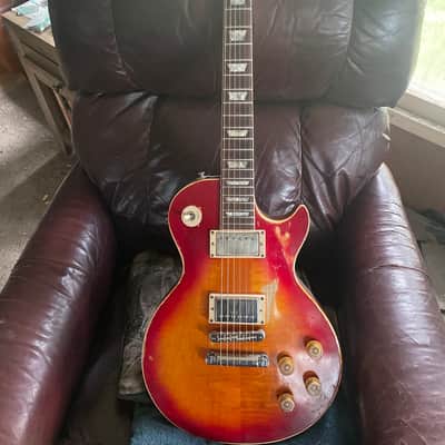 1980 Gibson Les Paul Standard - Cherry Burst Flame Top image 8