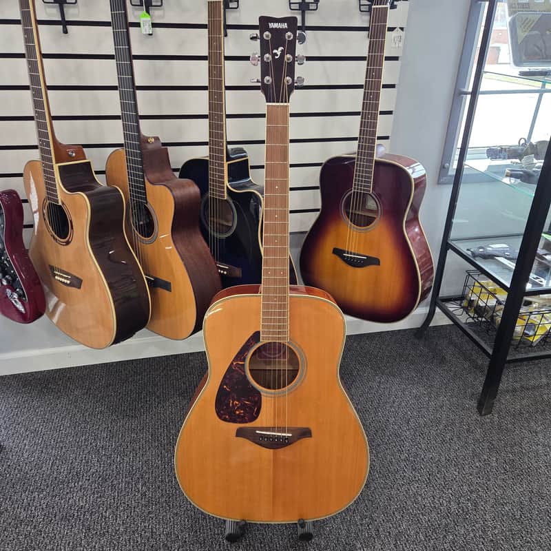 Yamaha FG720S Dreadnought Acoustic Guitar Natural | Reverb