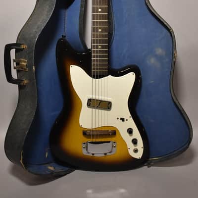 1966 Holiday (Harmony) H14 'Bobkat' Electric Guitar w/OSSC image 1