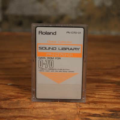 Roland D-70 PN-D70-01 Global Collection Sound Data ROM Card