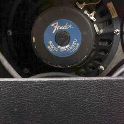 Vintage Fender Vibrolux Reverb "Drip Edge" Amp - Black Tolex - 1968/69 image 9