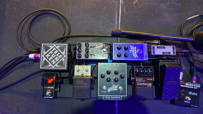 Aguilar Tone Hammer Preamp/DI V1 Dark Green image 1