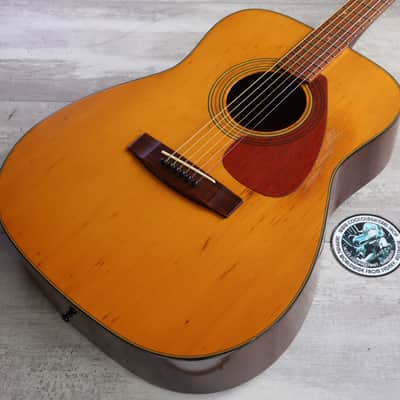 1970's Yamaha Japan FG-160 Folk Acoustic Guitar image 1