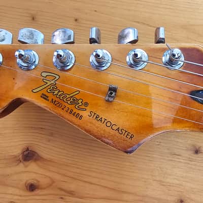 Fender Stratocaster Surf Green Heavy age relic image 2