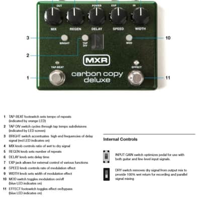 Dunlop - MXR Carbon Copy Deluxe Analog Delay Pedal image 3