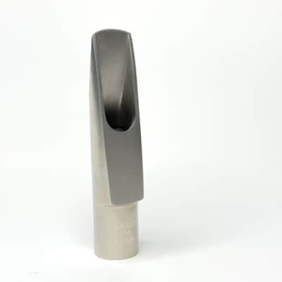 Beechler Tenor Sax Custom Bellite Metal Mouthpiece #7 - Stainless Steel image 2