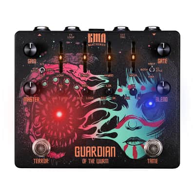 KMA Machines Guardian of the Wurm High Gain Distortion and Noise Gate Pedal image 2