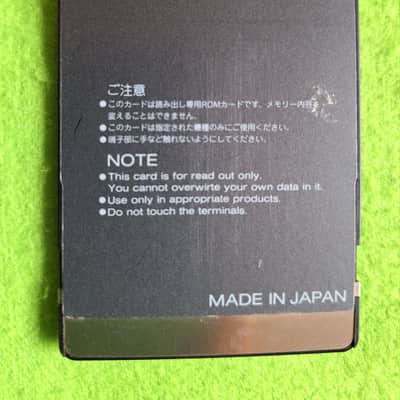 Roland SN-U110 Cards - 3 pcs.! image 10