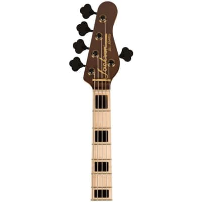 Jackson Adam Blackstone Gladys Pro Series Signature 5-String Right-Handed Concert Bass Guitar with Maple Fingerboard (Black Stone) image 6