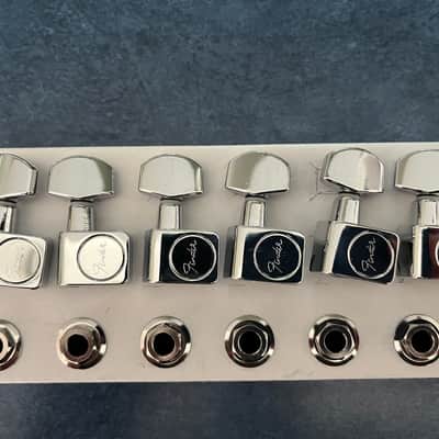 Fender Standard tuners for strat/tele/mustang etc - Chrome image 2