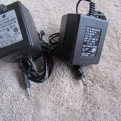 12 Volt AC Adapters Set of 2 Made In China 12 Volt Power Supplies Work Great image 2
