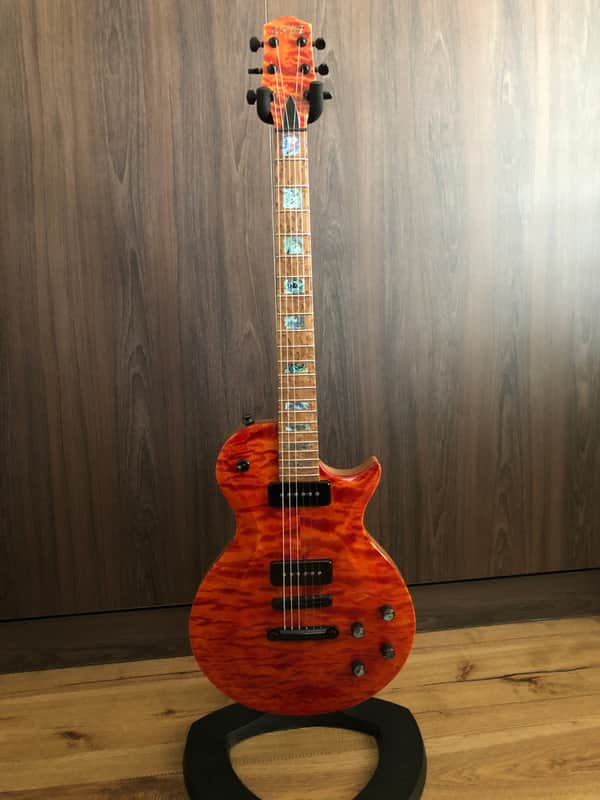 Kiesel Custom CS6 Solana stain on Quilted maple top image 1