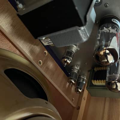 Wolfaardt Custom Boutique Combo BLACKFACE TYPE 2x 6V6 (20 watt) - Purple image 15