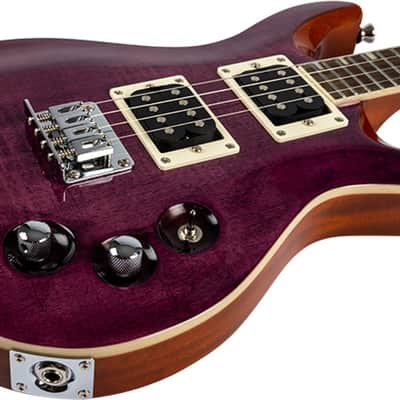 Flight VANGUARD TENOR TPP Rock Series Flamed Maple Top Mahogany Neck 4-String Electric Ukulele w/Padded Gig Bag image 7