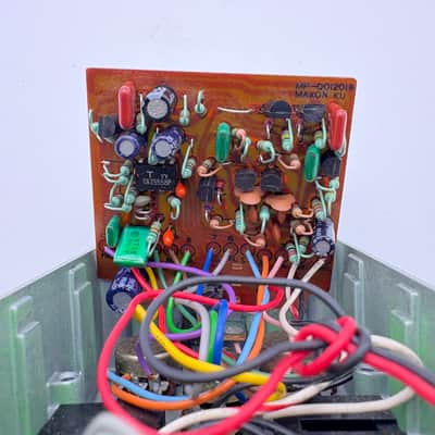Vintage 1980s Ibanez TS9 Tube Screamer (Silver Label) TA75558P Chip Guitar Pedal image 8
