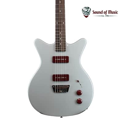 Danelectro Dan O. Mano Electric Guitar - Silver image 1