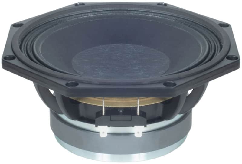 B&C 8FMB51 8" Mid-Bass Speaker Woofer 500W, 8-Ohms, 67 Hz to 4500 Hz, 96.5 dB, Waterproof Impregnated Cone image 1