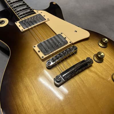 1975 Aria Mach 1 Les Paul Style Guitar Sunburst w/OHSC RARE SET NECK MODEL image 13