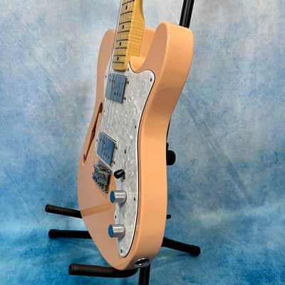 2017 Fender Japan Telecaster Traditional '70s Thinline Shell Pink, MIJ image 9