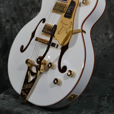 Gretsch White Falcon Hollow Body with String-Thru Bigsby w/ FREE Same Day Shipping image 6