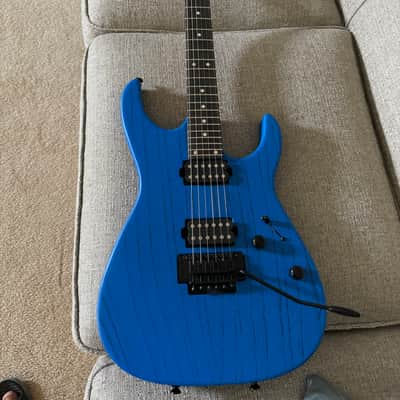 Tom Anderson Angel Player Satin Organic Grain Voodoo Blue blue with Black. 2023 image 3