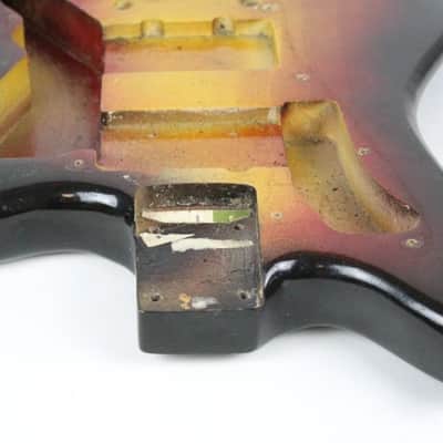 1959 Vintage Fender Jazzmaster BODY ~Lightweight 3.9lbs~ Pre-CBS Sunburst Refin 1950s USA image 9