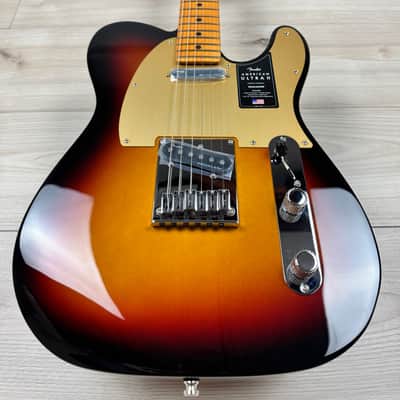 Fender American Ultra II Telecaster Maple Fingerboard Electric Guitar, Ultraburst image 7