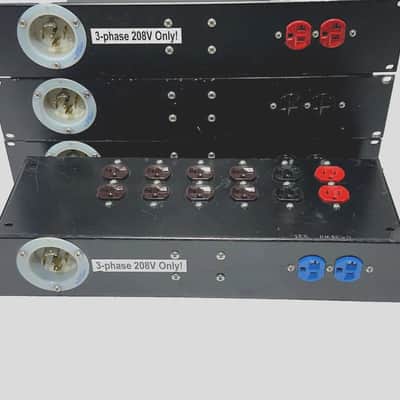 Rack Pack Power Distro 30A 30Y 120/208VAC 3-Phase 208v #584 (One) THS image 1