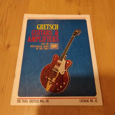 Vintage 1965 Gretsch Guitars & Amplifiers Catalog! Chet Atkins, White Falcon! Rare, Original Case Candy! image 1