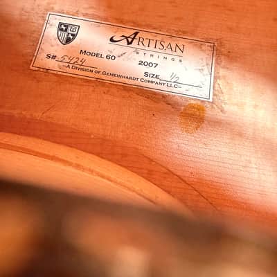 Artisan Model 60 1/2 Size Cello (2007) w/ Gig Bag - Used, Good Condition image 2